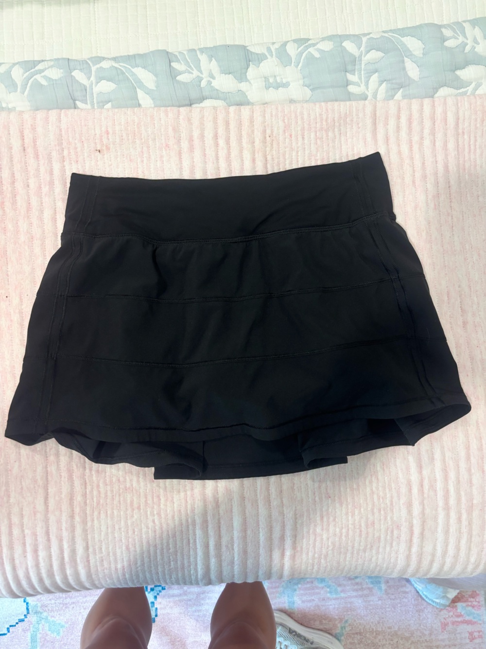 lululemon athletica Black Skort with Built-In Shorts